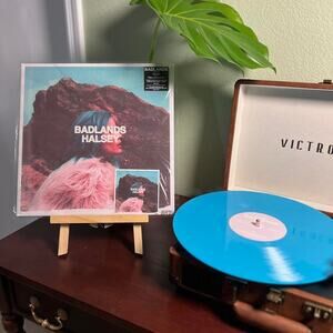 Halsey BADLANDS 2015 Blue Colored Vinyl LP Original Pressing Excellent Condition